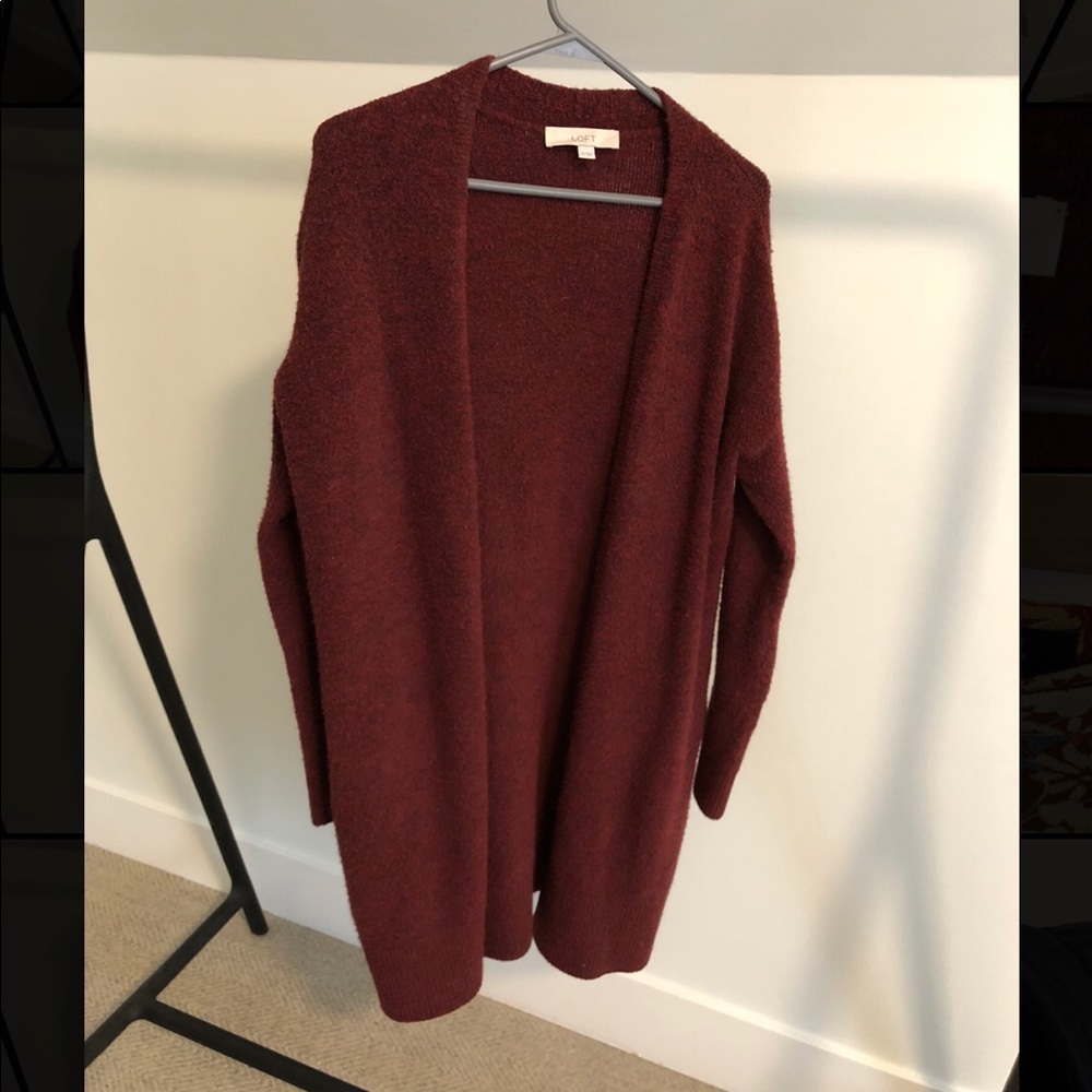 LOFT, Oversized Comfy Cardigan, Size XS